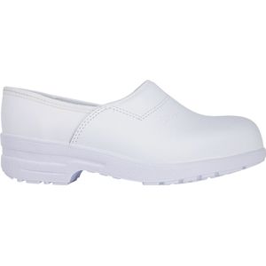 Skolys - F-1730.01 - Klompen - Wit - S2 Gecertificeerd - Stalen Veiligheidsneus
