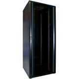 DSIT 47U serverkast met glazen deur 800x800x2200mm (BxDxH) - serverbehuizing - serverrack - 19 inch