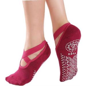 Finnacle - Yoga - antislip sokken voor Yoga en Pilates - Rood - Onesize