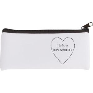 Akyol - liefste bonusmoeder Etui - Mama - de liefste bonusmoeder - moeder cadeautjes - moederdag - verjaardag - geschenk - kado - moeder artikelen - 20 bij 9 cm