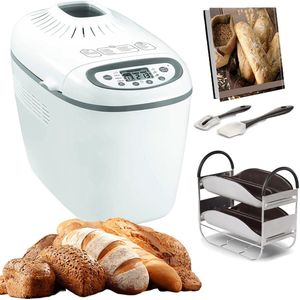 ApexArte® Broodsnijmachine - Elektrisch Broodmes - Broodsnijder - Wit