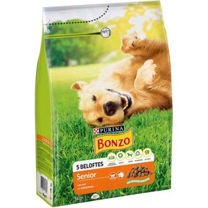 BONZO (Friskies) - Senior met Kip en Groenten Hondenvoer - 3kg