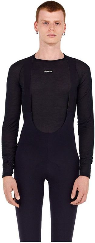 Santini Dry Lange Mouwen Basislaag Zwart XS Man