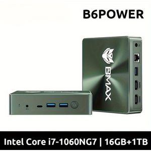 Mini PC – Mini Computer – Compact Desktop – Gaming PC – Krachtige PC – Intel Core i7-1060NG7 Processor – 16GB RAM, 1TB M.2 SSD