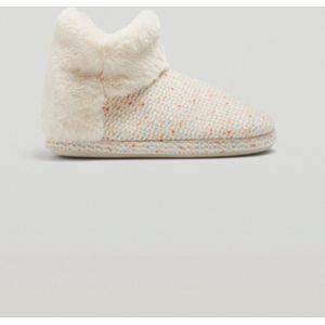 Dames sloffen huis | extra warm | creme | kwaliteit YM