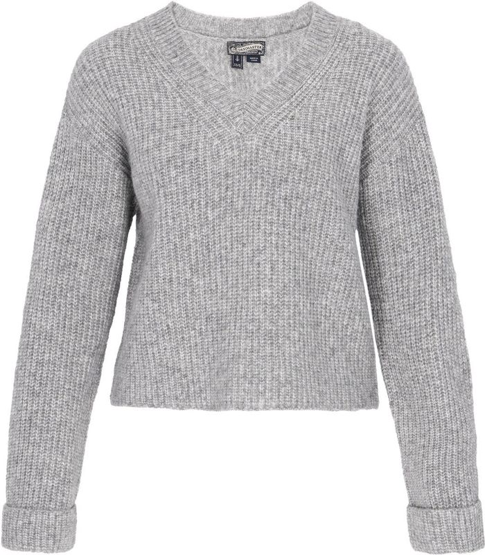 DreiMaster - Vintage - Trui - Grijs - Lange Mouw