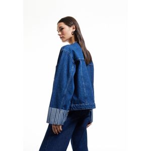 Denim Normale lengte Jeansblazer