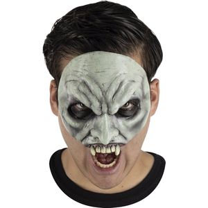 Partychimp Half Masker Count Dracula Halloween Masker voor bij Halloween Kostuum Volwassenen - Latex - One-Size