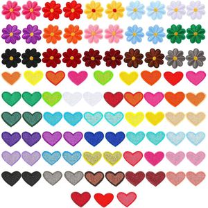 Kleurrijke Mini Strijkpatches - Set van 92 stuks