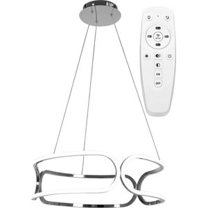 TooLight Hanglamp APP792-CP - Incl. Afstandsbediening - Chroom