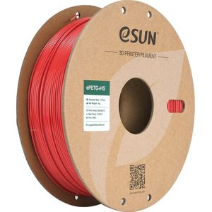 eSUN - PETG+HS Filament - Vuurrood - 1.75mm - 1KG