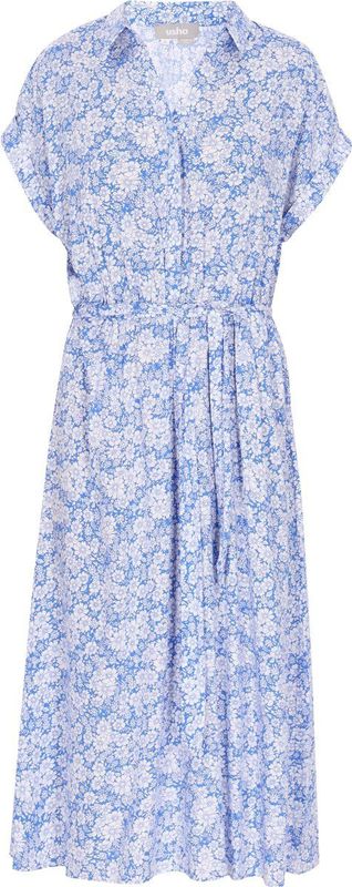 usha - Midi Jurk - V-hals - Classic Look Collectie - Floral Print