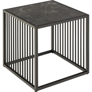 Sohome Bijzettafel Susane - Marmerlook - 40 x 40cm