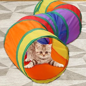 tunnel voor katten / Beste kattenspeelgoed - duurzaam ‎28.5 x 28.3 x 4 cm