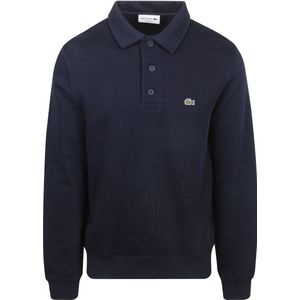 Lacoste - SH5781 - Trui - Navy Blue - 100% Katoen - Classic Fit