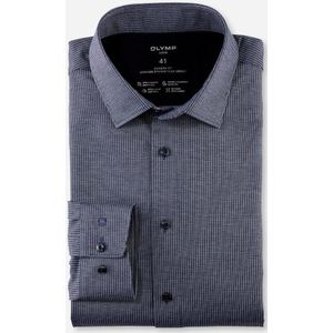 OLYMP modern fit 24/7 stretch blauw
