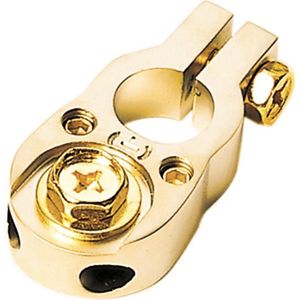 Batterij Behuizing / positive (goud ) 2 x 10 mmÂ²