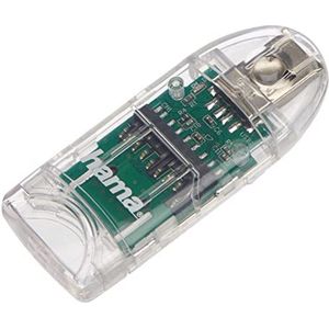 8-in-1 USB 2.0 kaartlezer voor SD en microSD kaarten