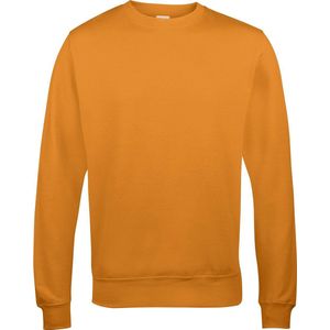 Awdis Gewoon Hoods AWDis Unisex Crew Neck Plain Sweatshirt (280 GSM) (Sinaasappelschilfers)