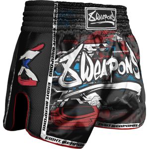8 WEAPONS Muay Thai Shorts Cut Like a Blade - XL