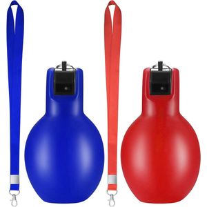 Handfluitjes Set van 2 voor Sport en Training - Luide Sportfluitjes met Omhangband