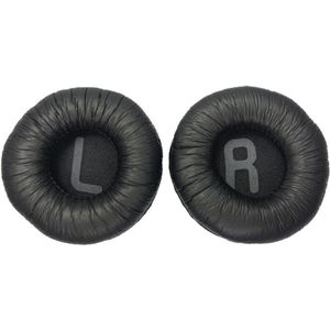Vervangende oorkussens voor hoofdtelefoons - Zacht leer (zwart)