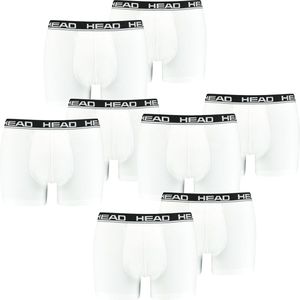 HEAD Heren Boxershorts HEAD BASIC BOXER 8er Pack 8 Pack Wit M