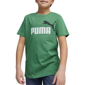 PUMA ESS+ 2 Col Logo Tee B FALSE T-shirt - Archive Green
