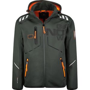 Geographical Norway Softshell Heren Jas Robin Grijs - S