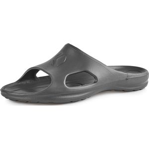 Ladeheid Heren Slippers - Zwmbad Slipper – Tuin Slippers – Grafiet – 41 - LA-KL-039m