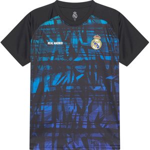 Real Madrid Trainingsshirt Kids - Maat 116 - Sportshirt Kinderen - Blauw