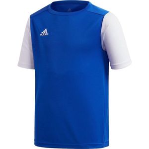 adidas - Estro 19 Jersey Youth - Blauw Voetbalshirt - 176 - Blauw