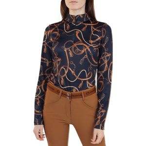 Montar Trainingshirt Montar Haily Print Donkerblauw