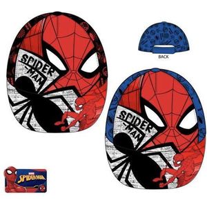 Marvel Spiderman cap - Spider - zwart/rood - maat 52 cm (2-5 jaar)