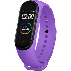 Kiraal Nova - Stappenteller - Activity Tracker - Temperatuurmeter - Bloeddrukmeter - Hartslagmeter - Smartwatch - Horloge - Heren - Dames - Nederlandse Handleiding - Paars