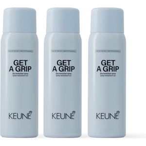 3 stuks - Keune - Get a Grip - Dry Texturizer Spray 75 ml