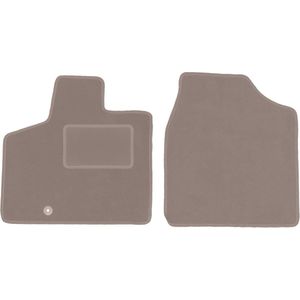 Beige voormatten voor: Lancia Voyager minivan (2008-2016)