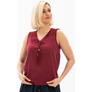 Aquatolia Dames Shirt, Sumru shirt - Donkerrood