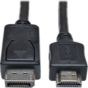 Tripp Lite P582-006 video kabel adapter 1,83 m HDMI Type A (Standaard) DisplayPort Zwart