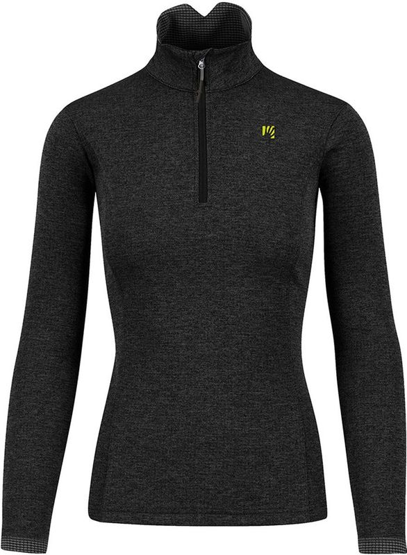 Karpos - Pizzocco - Fleece - Zwart - Halve Rits