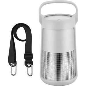 RHYTHMFLAME Siliconen Hoesje voor Bose SoundLink Revolve - Bluetooth speaker - Grijs