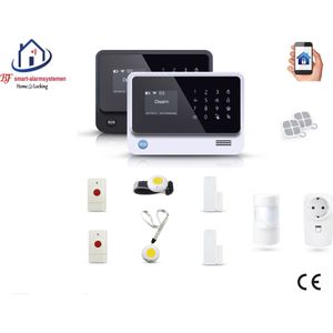 Home-Locking senioren draadloos smart alarmsysteem wifi,gprs,sms AC-05 set 1.