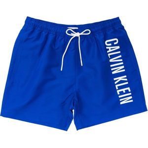 Calvin Klein Medium Zwemshort Heren Zwembroek - Blauw - Maat M