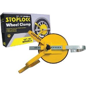 Stoplock - Wielklem - Auto slot - Aanhanger slot - Caravan slot - 13 tot 15 inch