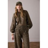 Summum - 2s3220-12182 - Blouse - Khaki - Lange Mouw