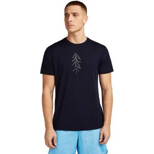 Icebreaker Merino 150 Tech Lite Lancewood T-shirt Met Korte Mouwen Zwart S Man
