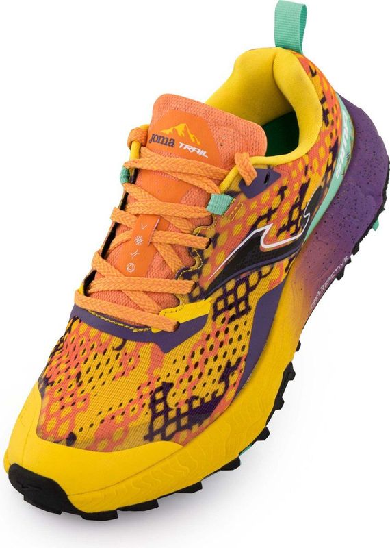 Joma - Sima - Hardloopschoenen - Oranje-Paars - Maat 41