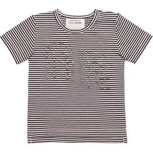 Little Indians T-shirt Hotel Motel Jongens Katoen Bruin Mt 98