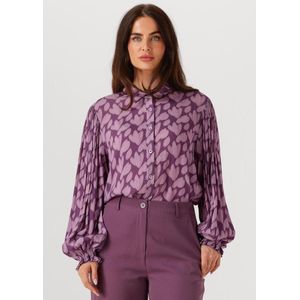 Ydence Blouse Alyssa Dames - Jurken - Paars - Maat XS