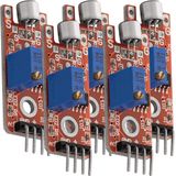 AZDelivery - KY-038 - Microfoonmodule - 5 stuks - Stemgeluidssensor - Compatibel met Arduino